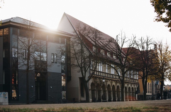 The campus of the Harz University of Applied Sciences in Halberstadt